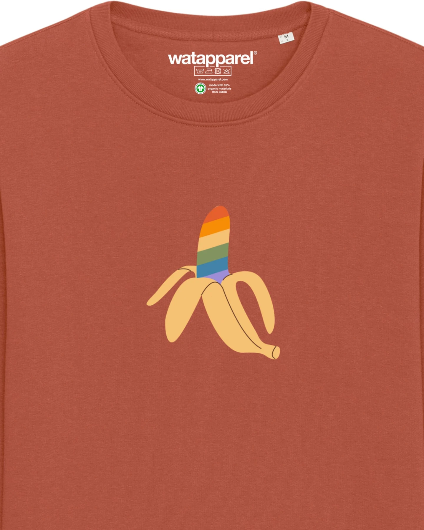 Watapparel Sweatshirt Rainbow Banana – Ansicht 3