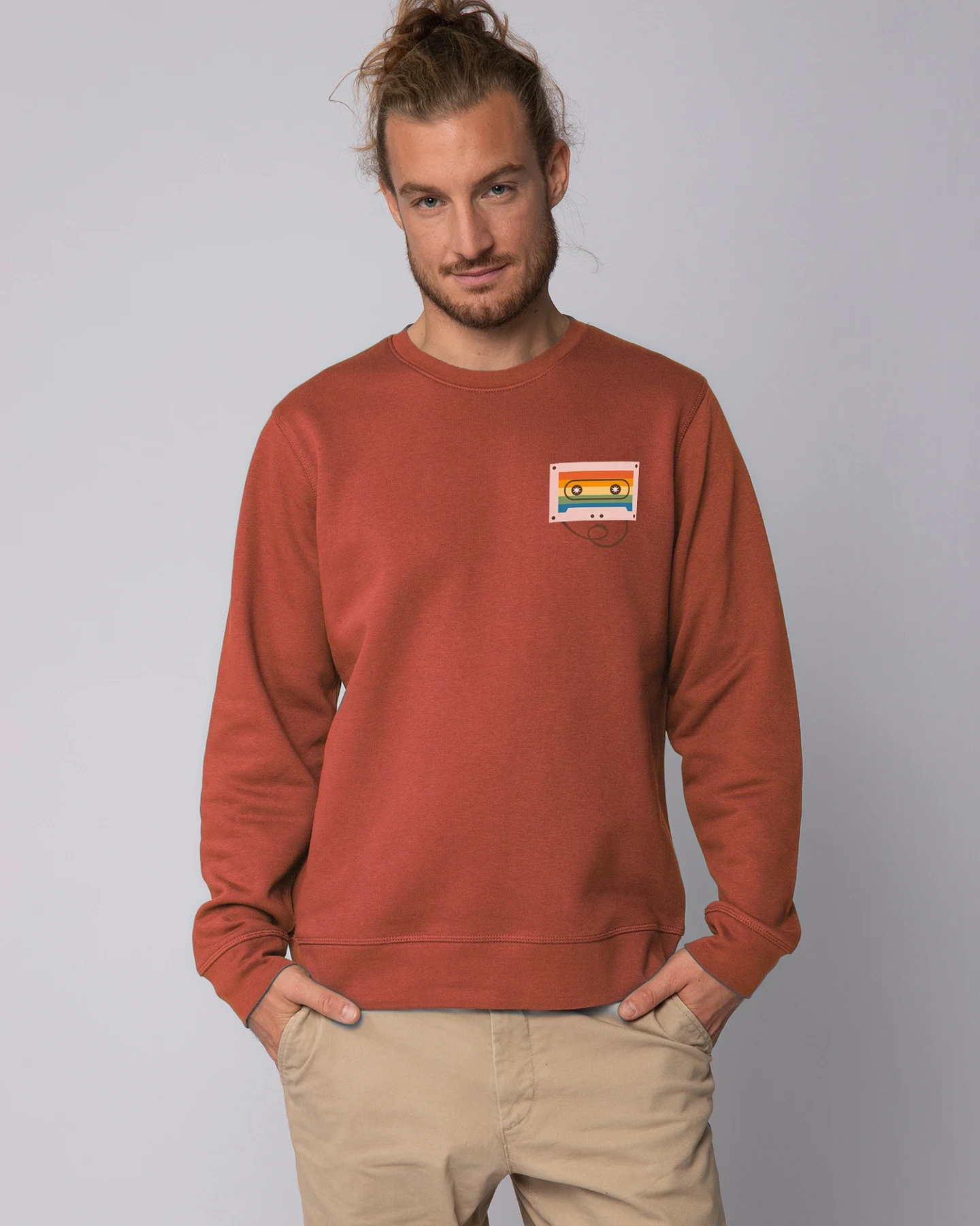 Watapparel Sweatshirt Rainbow Cassette – Ansicht 2