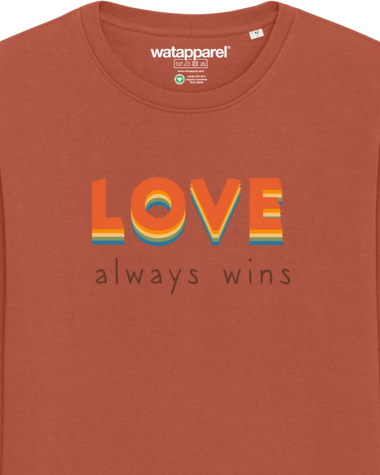 Watapparel Sweatshirt Love always wins – Ansicht 3