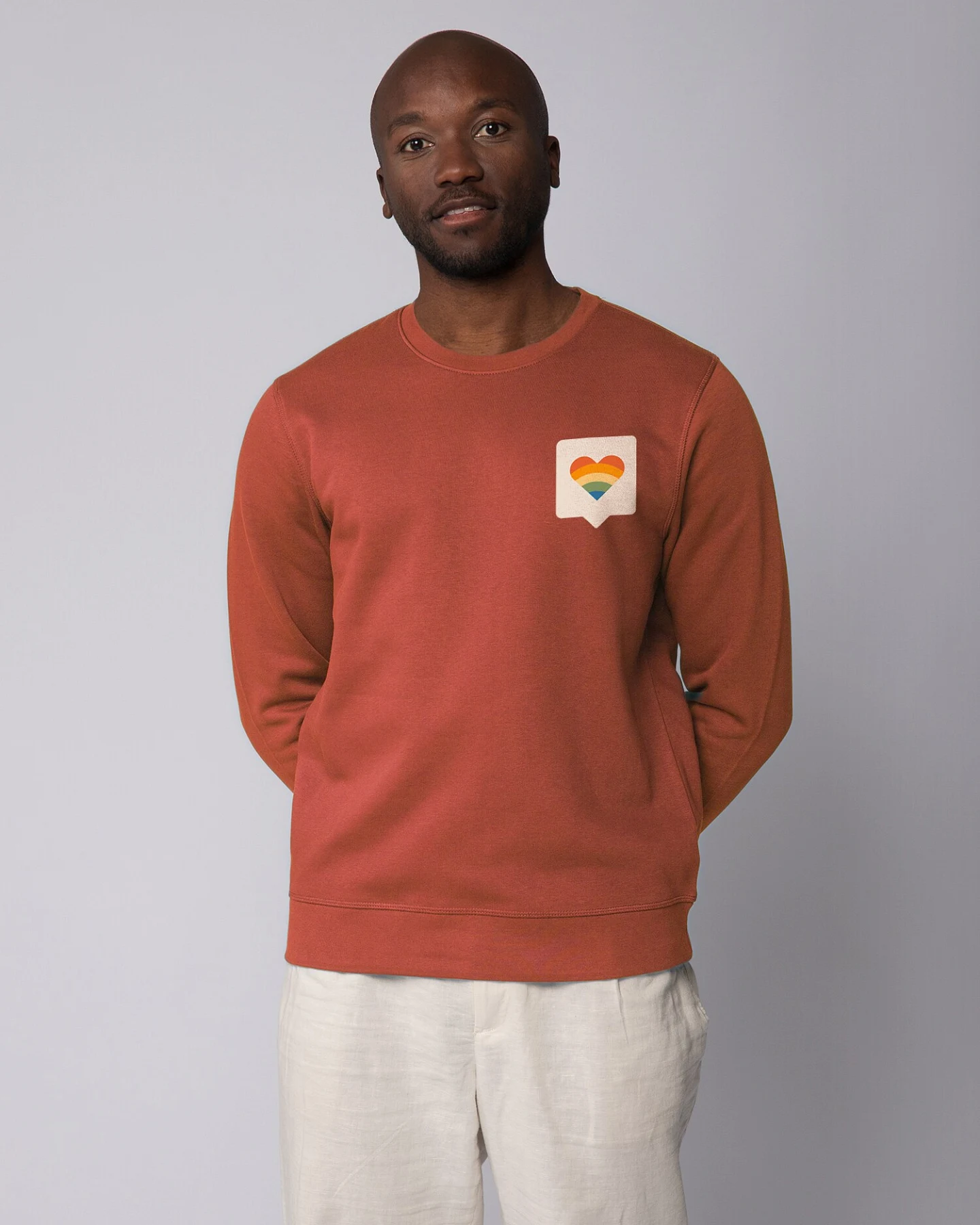 Watapparel Sweatshirt Von Herzen – Ansicht 2