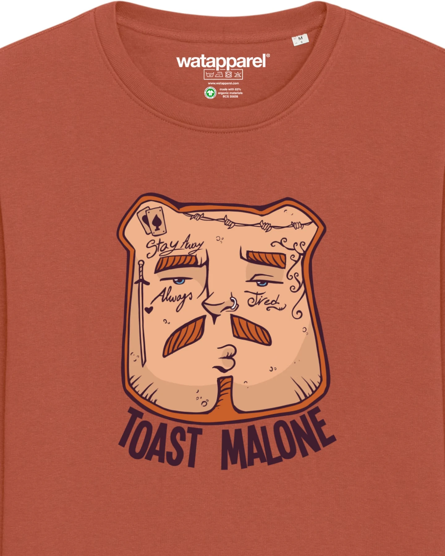 Watapparel Sweatshirt Toast Malone – Ansicht 3
