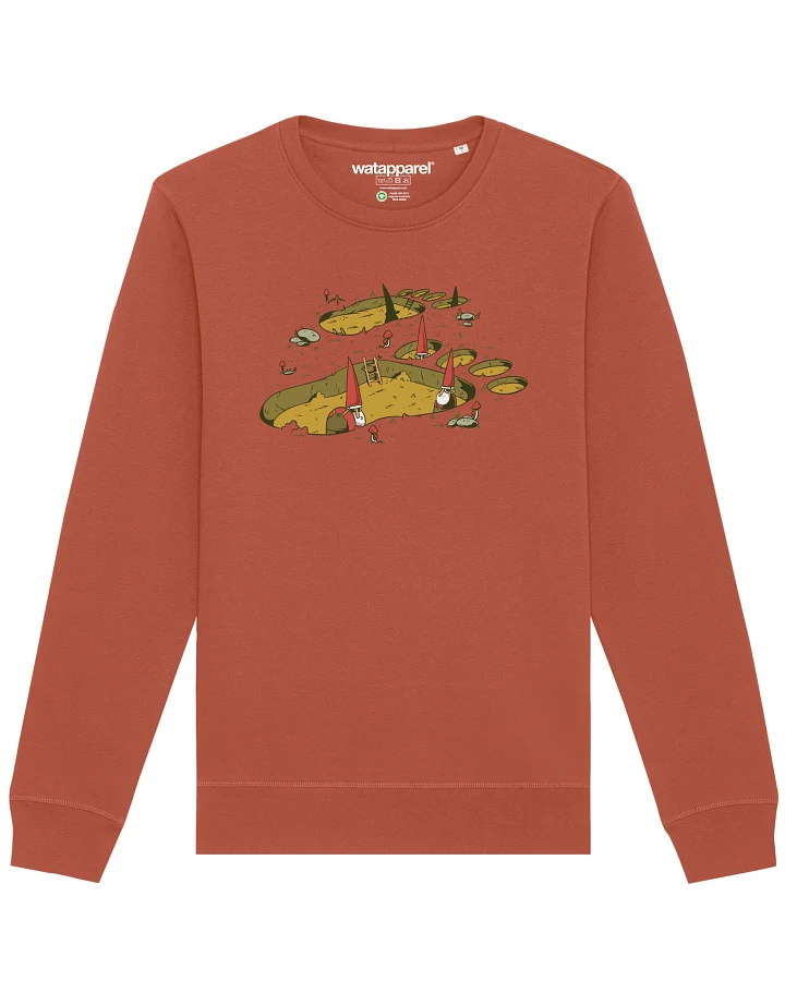 Watapparel Sweatshirt Gnome Footprint