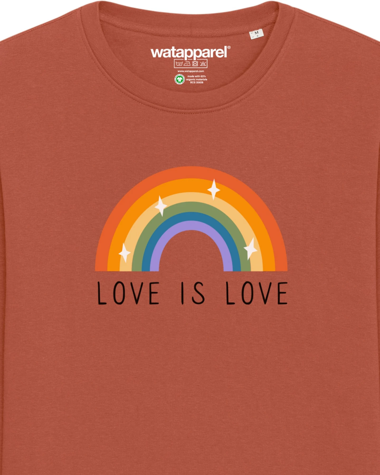 Watapparel Sweatshirt Love is Love – Ansicht 3