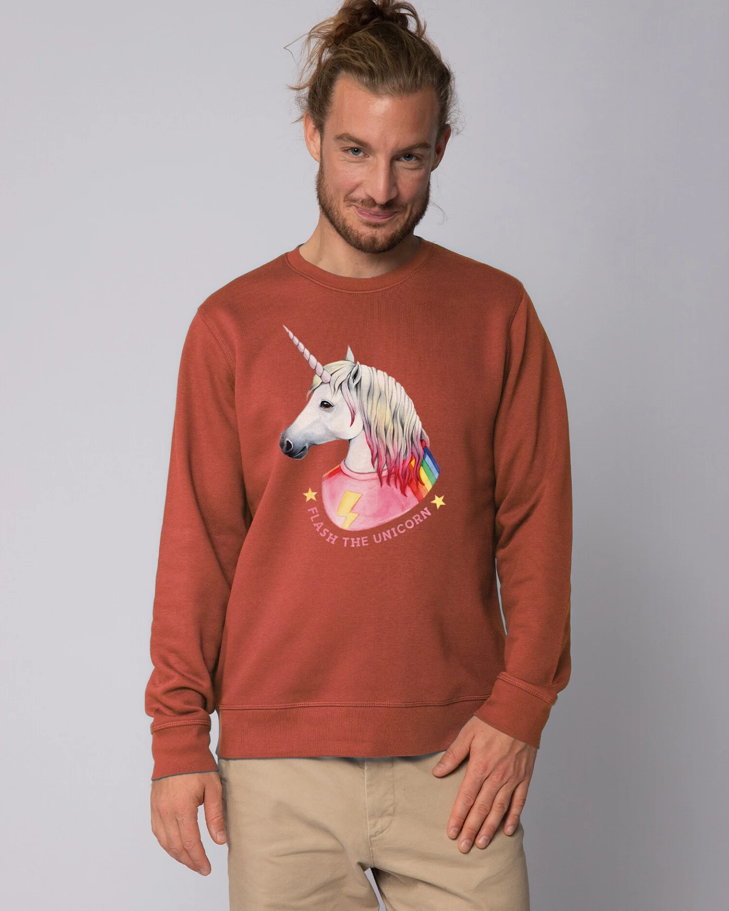 Watapparel Sweatshirt Flash, the unicorn – Ansicht 2
