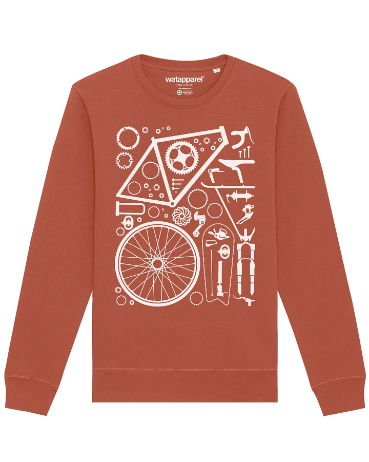 Watapparel Sweatshirt Fahrradteile