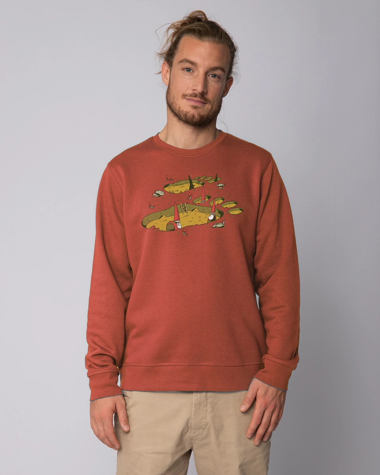 Watapparel Sweatshirt Gnome Footprint – Ansicht 2