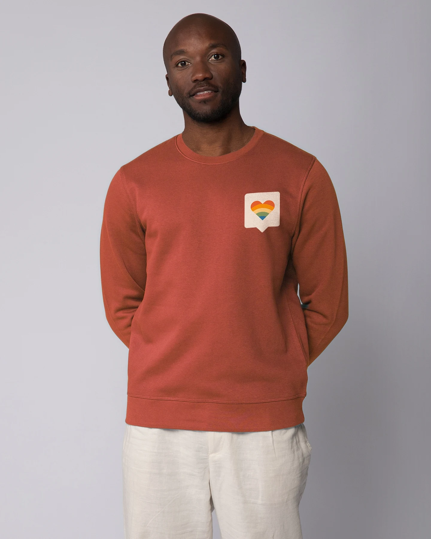 Watapparel Sweatshirt Von Herzen – Ansicht 2