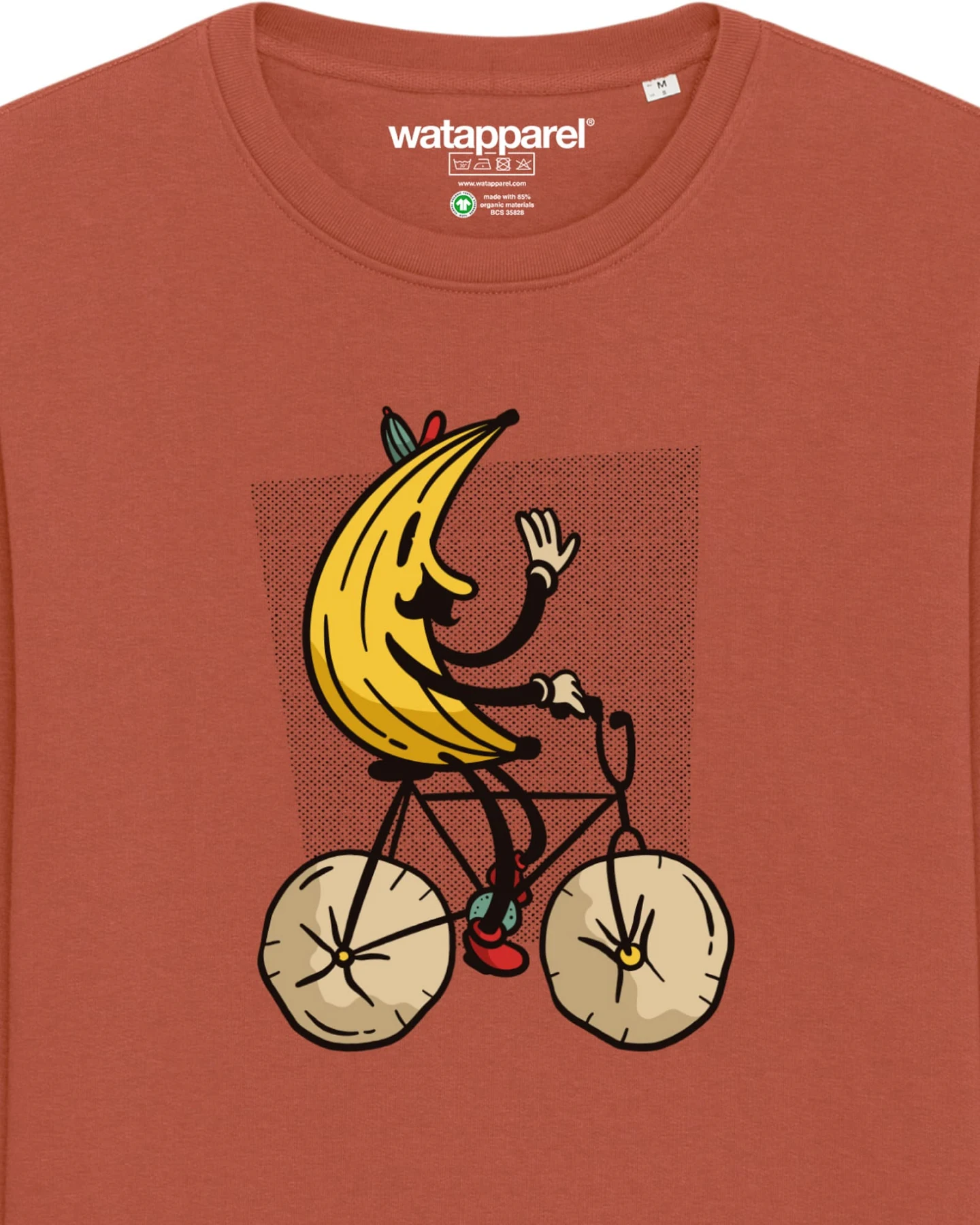 Watapparel Sweatshirt Banana Rider – Ansicht 3