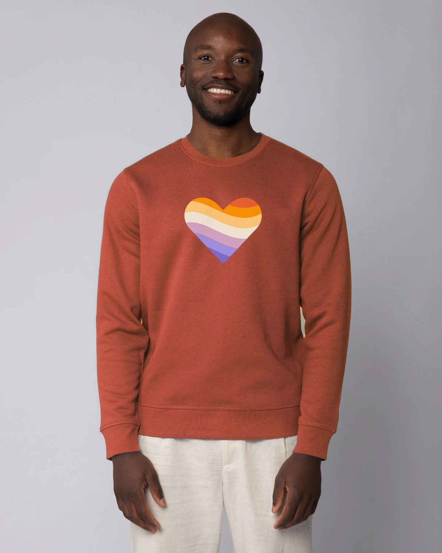 Watapparel Sweatshirt Rainbow Heart – Ansicht 2