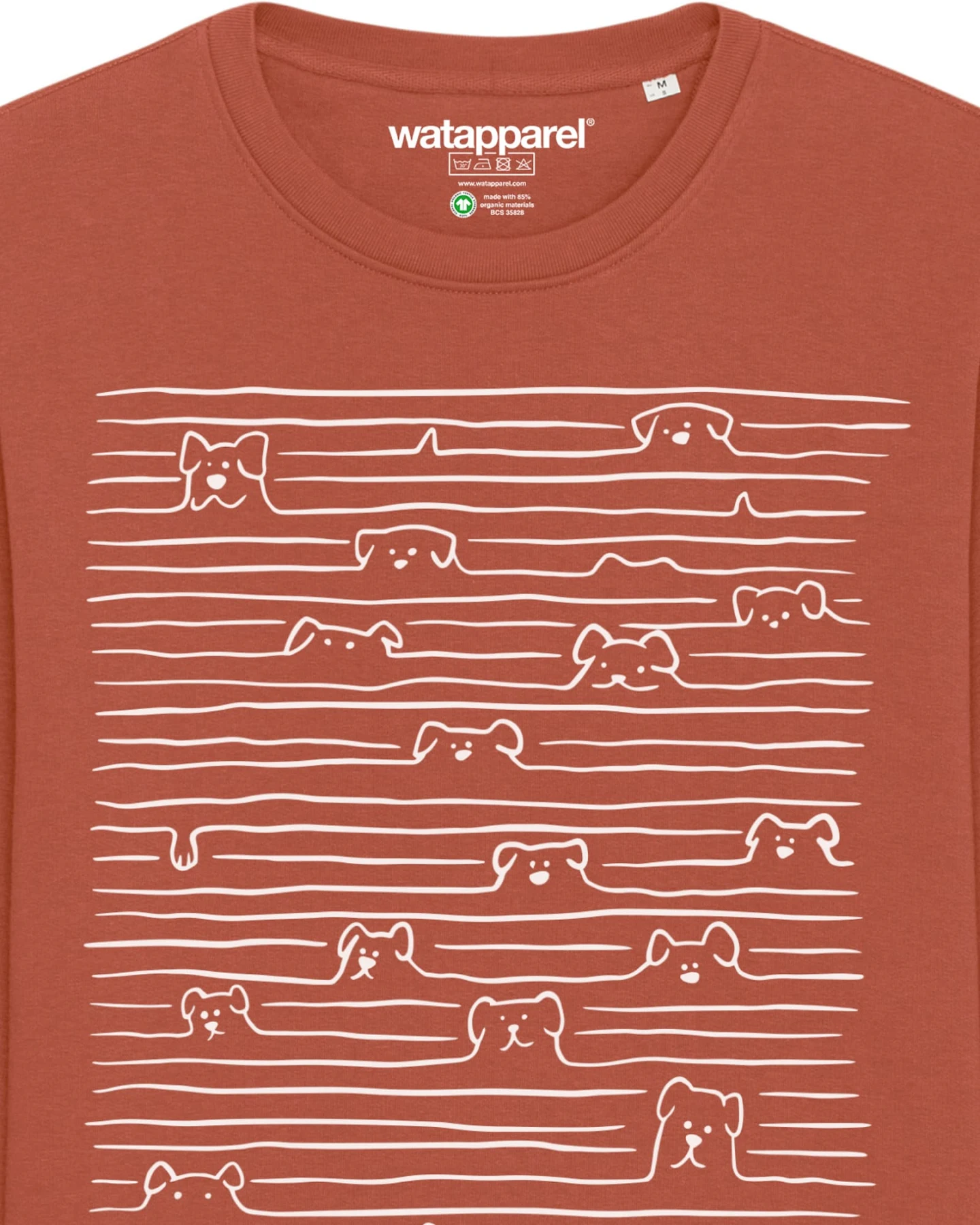 Watapparel Sweatshirt Doodle Dogs – Ansicht 3