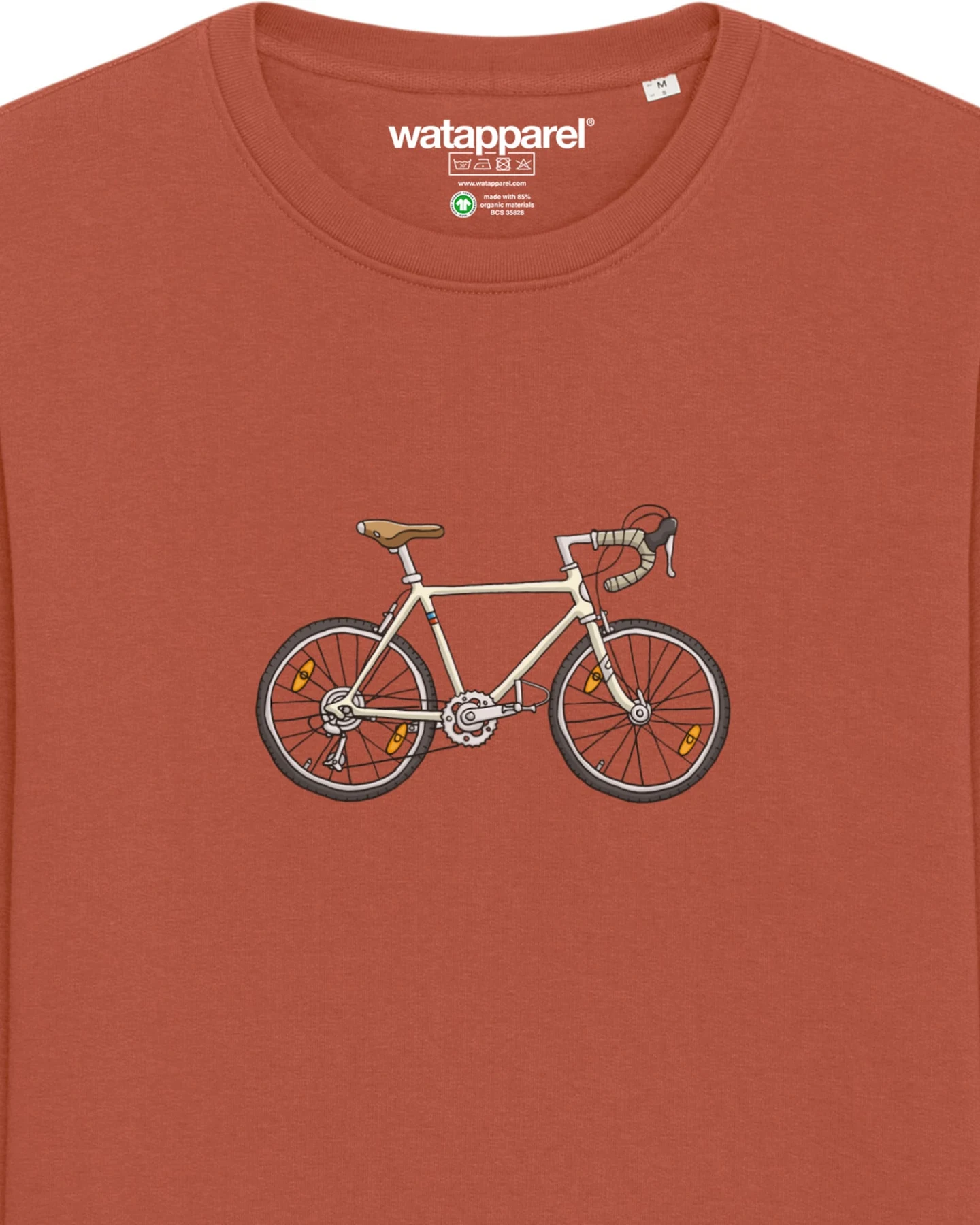 Watapparel Sweatshirt Doodle Bike – Ansicht 3