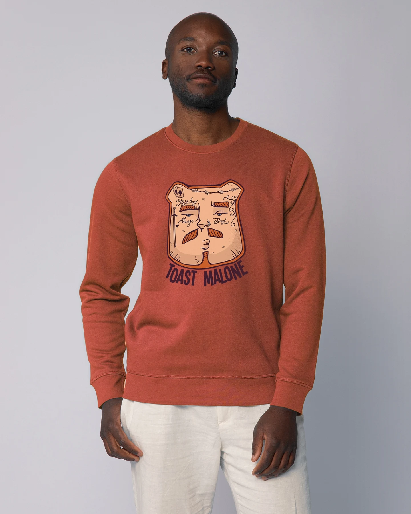 Watapparel Sweatshirt Toast Malone – Ansicht 2
