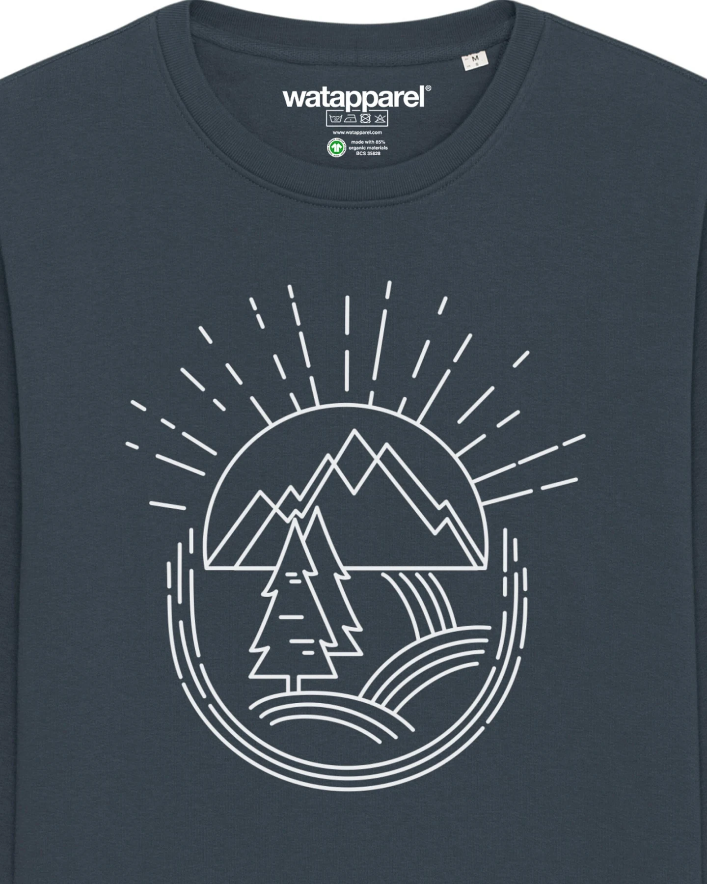 Watapparel Sweatshirt Natur ist schön – Ansicht 3