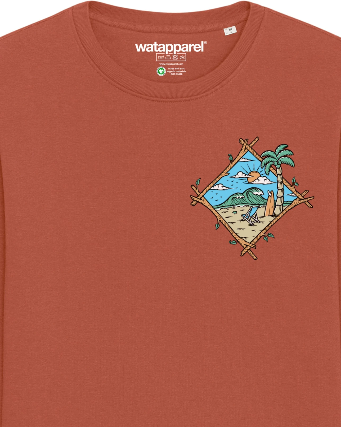 Watapparel Sweatshirt Beach is calling – Ansicht 3