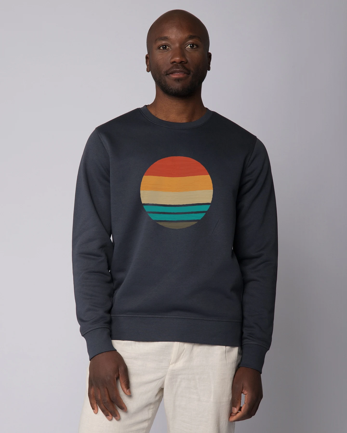Watapparel Sweatshirt Retro Sunset Ocean – Ansicht 2
