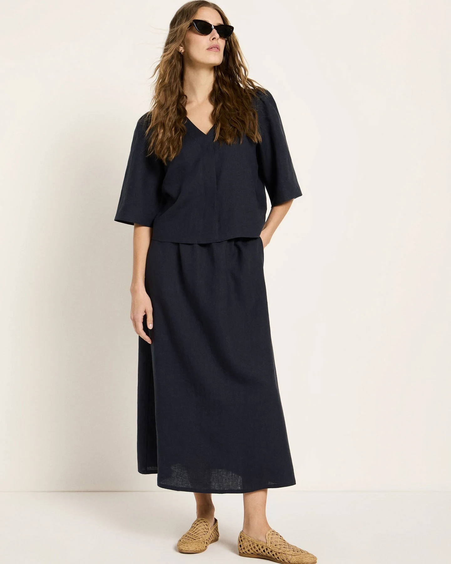3/4 Arm Bluse (GOTS) – Ansicht 2