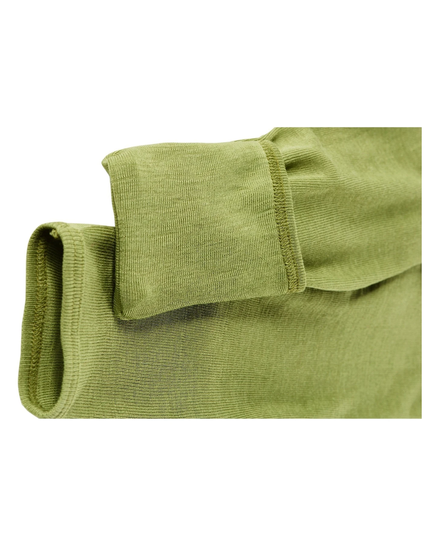 Cosilana Baby Hose mit Kratzschutz Wolle Seide grün Gr.62/68 – Ansicht 2