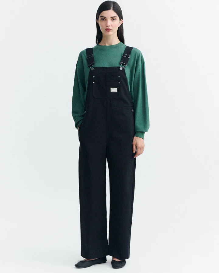 Thinking MU Damen vegan Jumpsuit Lume Schwarz