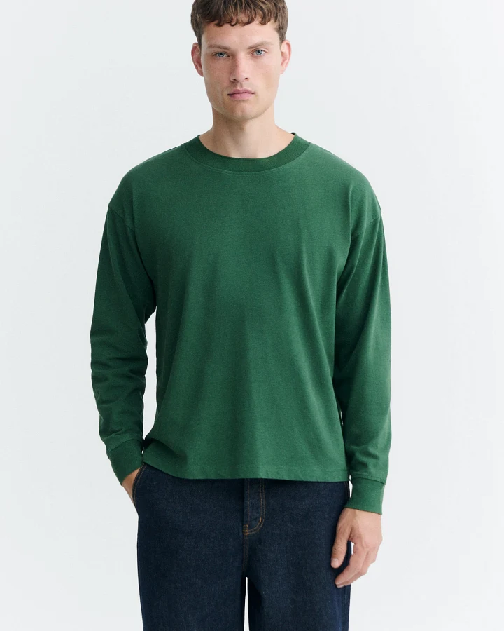 Thinking MU Herren vegan T-Shirt Doug Oversize Grün
