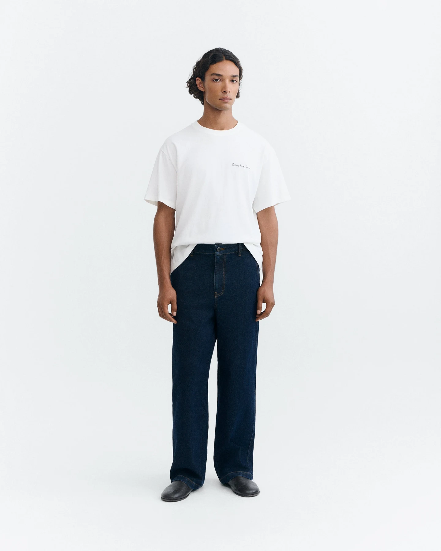 Thinking MU Herren vegan Lockere Jeans In Marc Blue – Ansicht 2