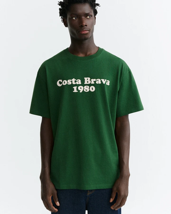 Thinking MU Herren vegan T-Shirt Aaron Costa Brava Dunkelgrün