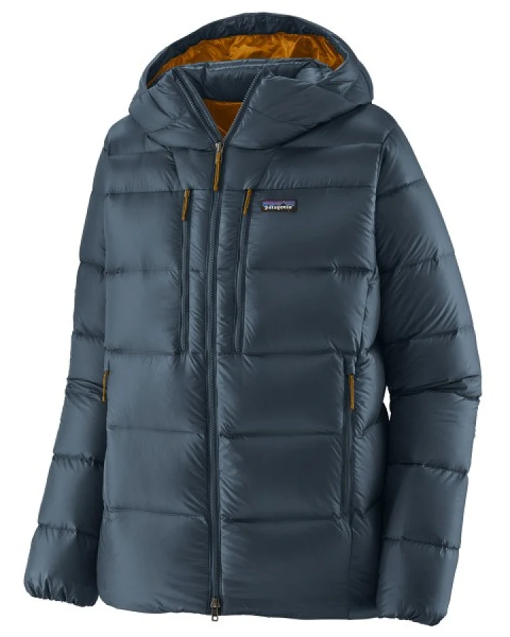 Patagonia - Fitz Roy Down Hoody - Daunenjacke Gr S blau