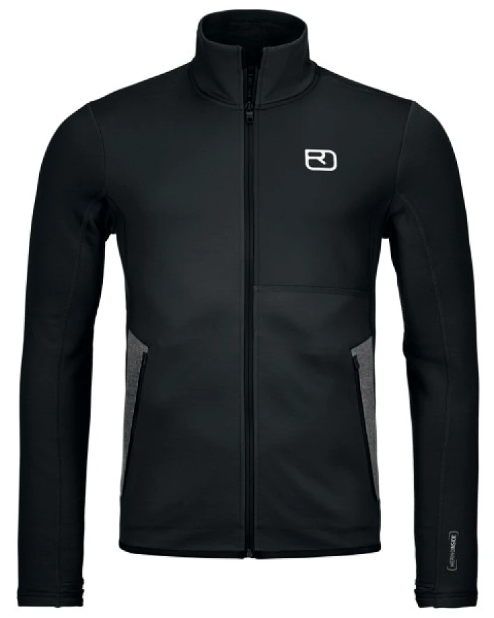 Ortovox - Fleece Jacket - Merinojacke Gr S schwarz