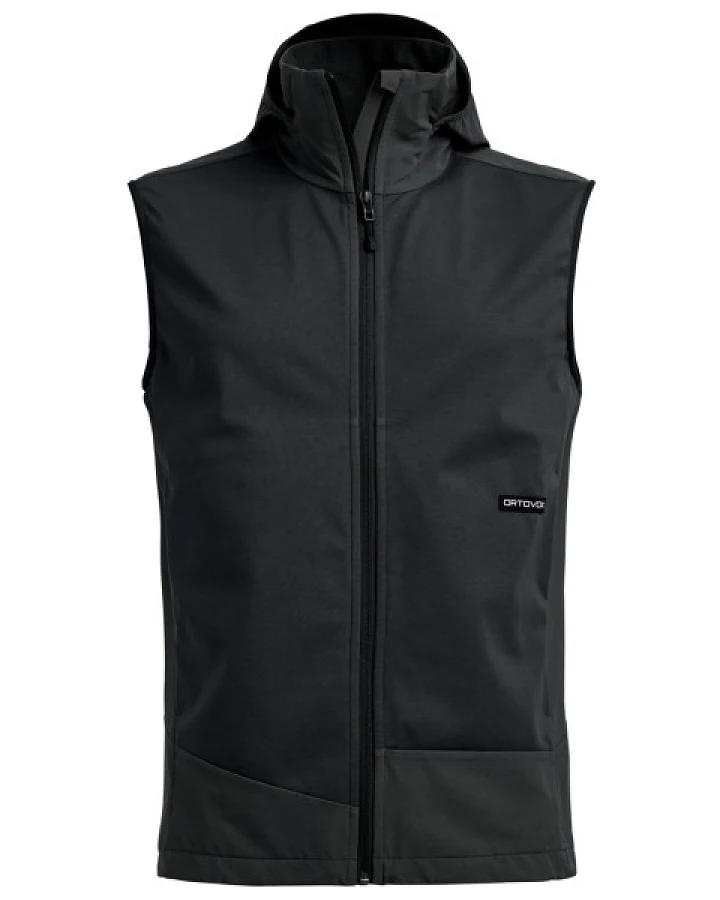 Ortovox - Ortler Softshell Plus Vest - Softshellweste Gr S schwarz