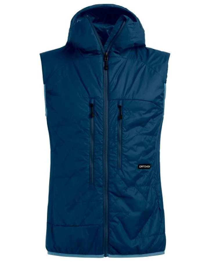 Ortovox - Venet Swisswool 60 Vest - Merinoweste Gr S blau