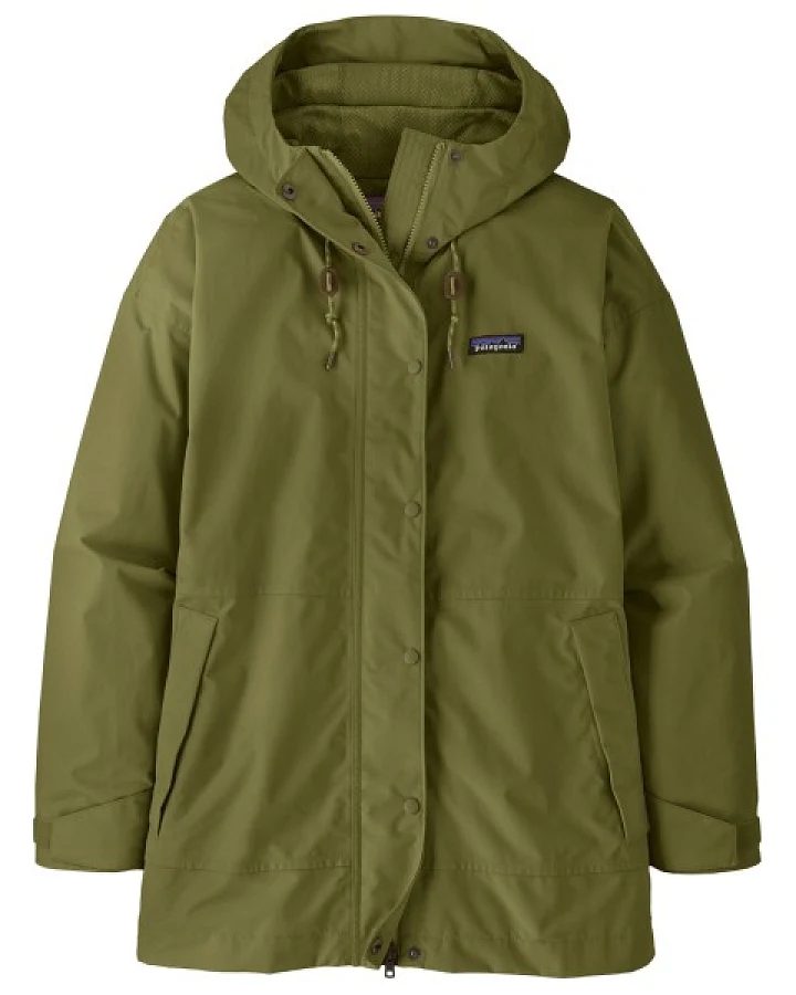 Patagonia - Women's Outdoor Everyday Rain Jacket - Regenjacke Gr M oliv
