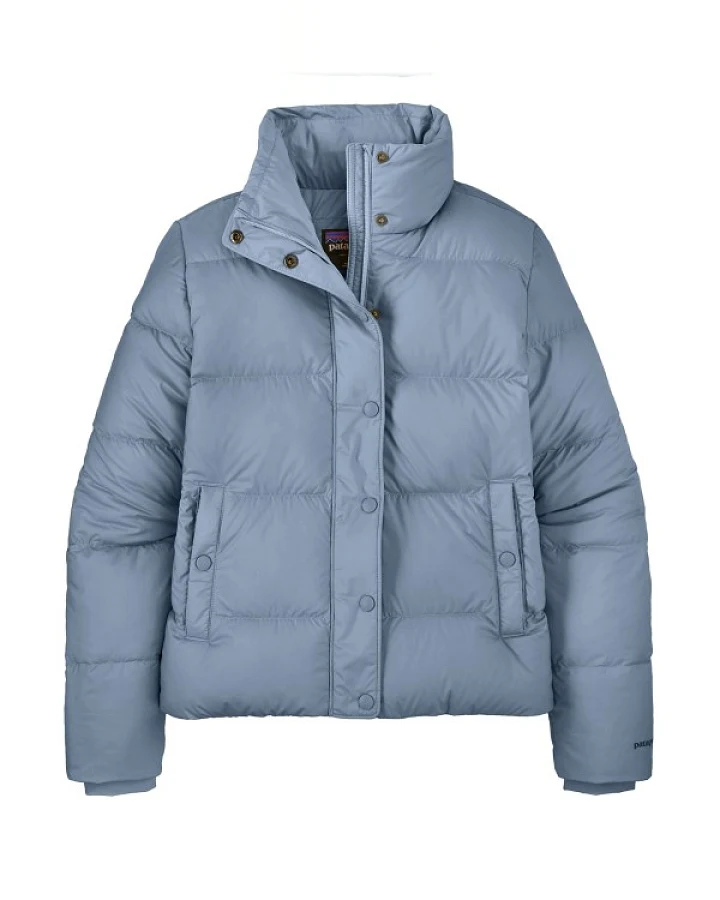 Patagonia - Women's Silent Down Jacket - Daunenjacke Gr L grau