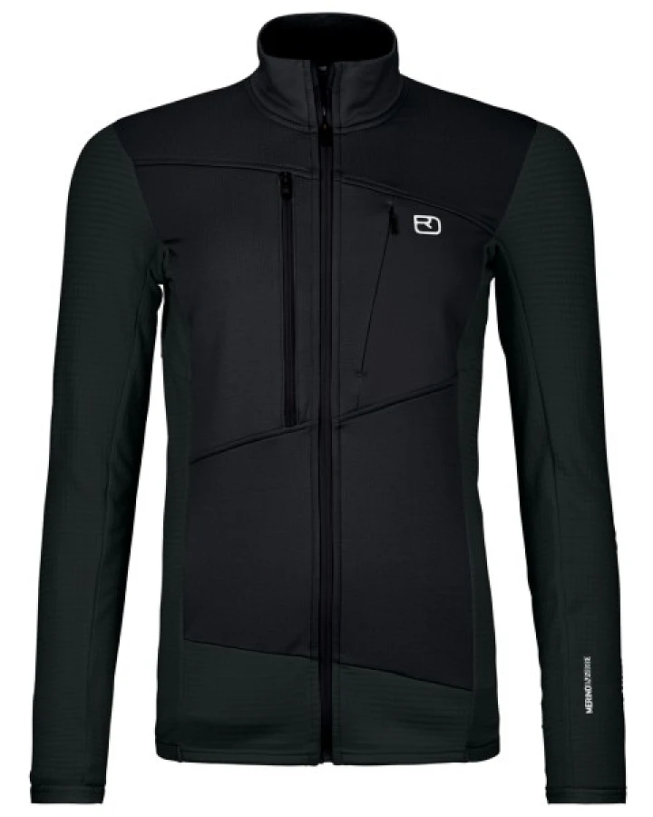 Ortovox - Women's Fleece Grid Jacket - Fleecejacke Gr XS schwarz