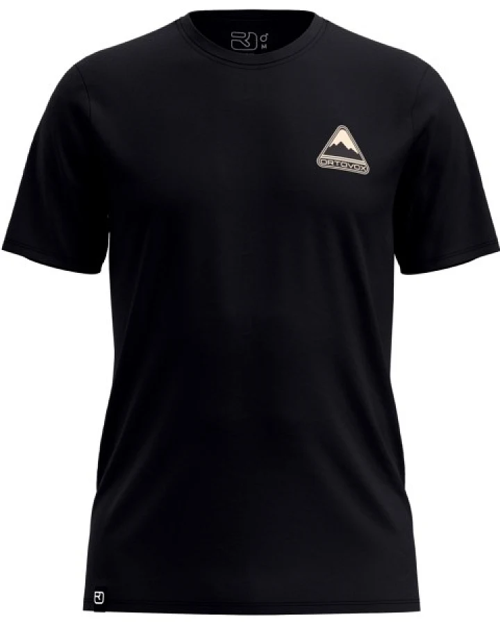Ortovox - 140 Cool Triangle TS - Merinoshirt Gr S schwarz