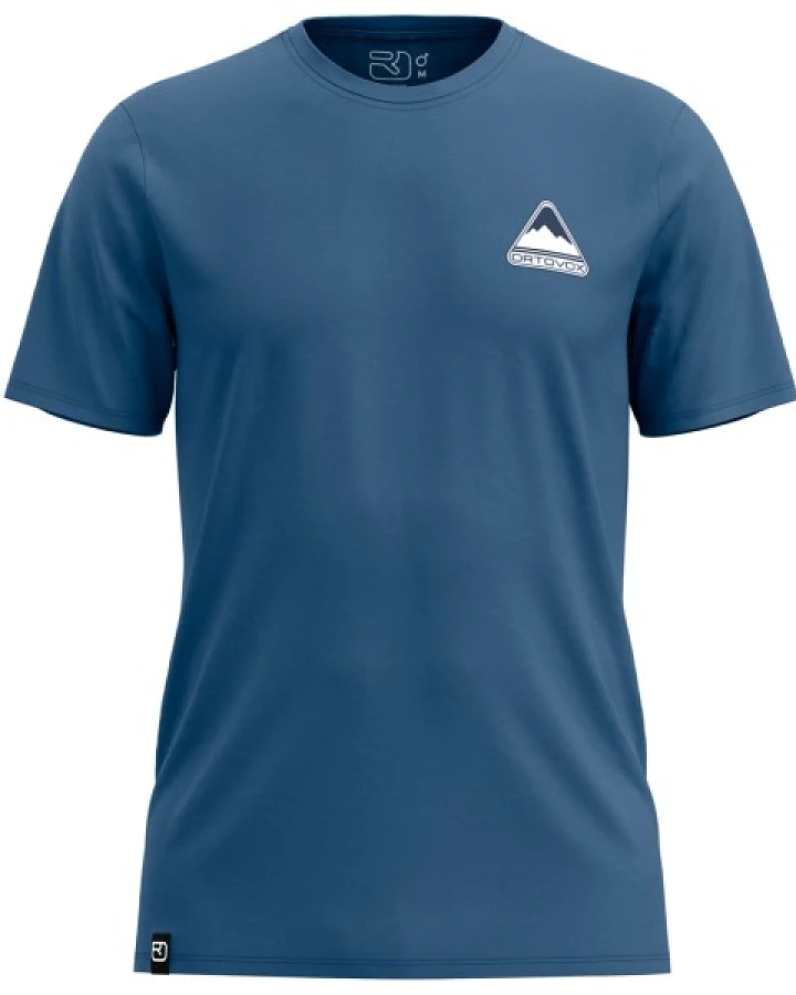 Ortovox - 140 Cool Triangle TS - Merinoshirt Gr S blau
