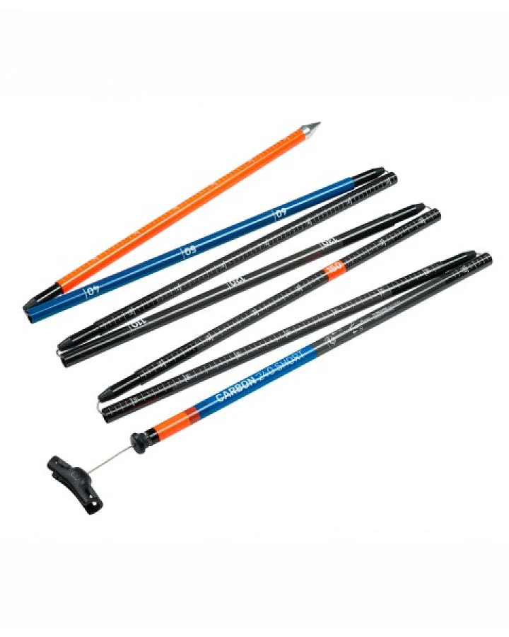Ortovox - Probe Carbon 240 Short - Lawinensonde Gr 240 cm grau