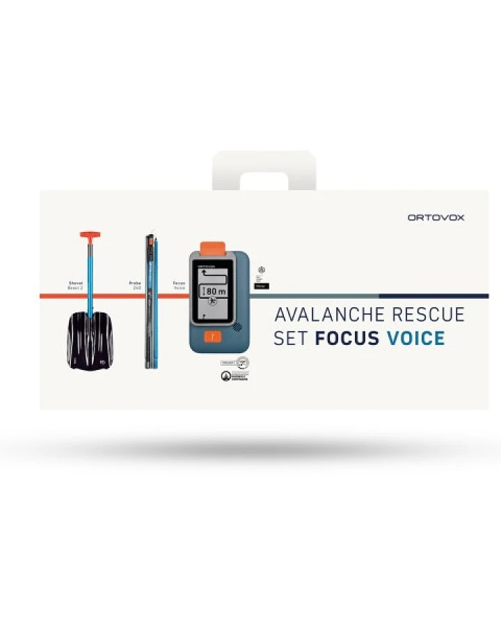Ortovox - Rescue Set Focus Voice - LVS-Geräte-Set schwarz