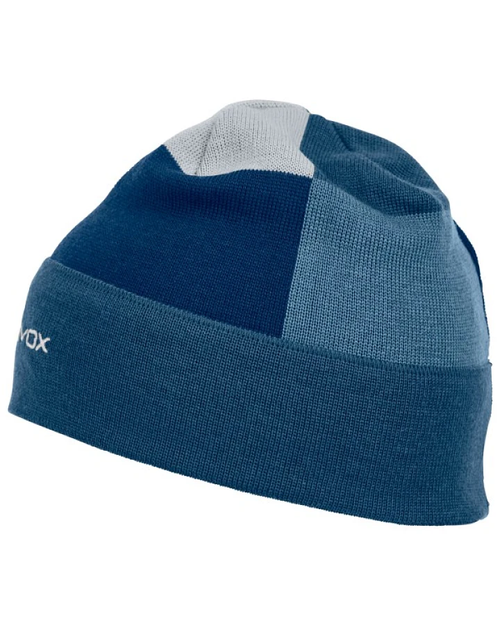 Ortovox - Patchwork Beanie - Mütze Gr One Size blau