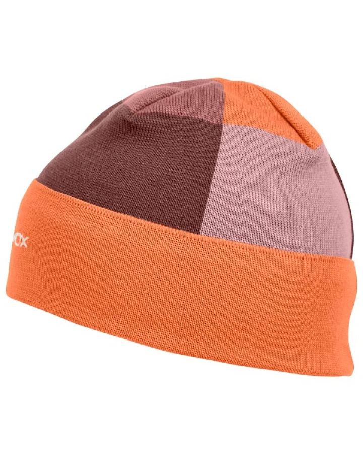 Ortovox - Patchwork Beanie - Mütze Gr One Size orange