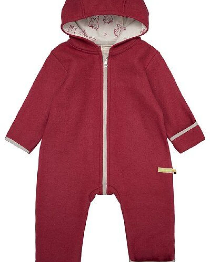loud + proud Babys & Kinder Overall Wollwalk, GOTS-zertifiziert