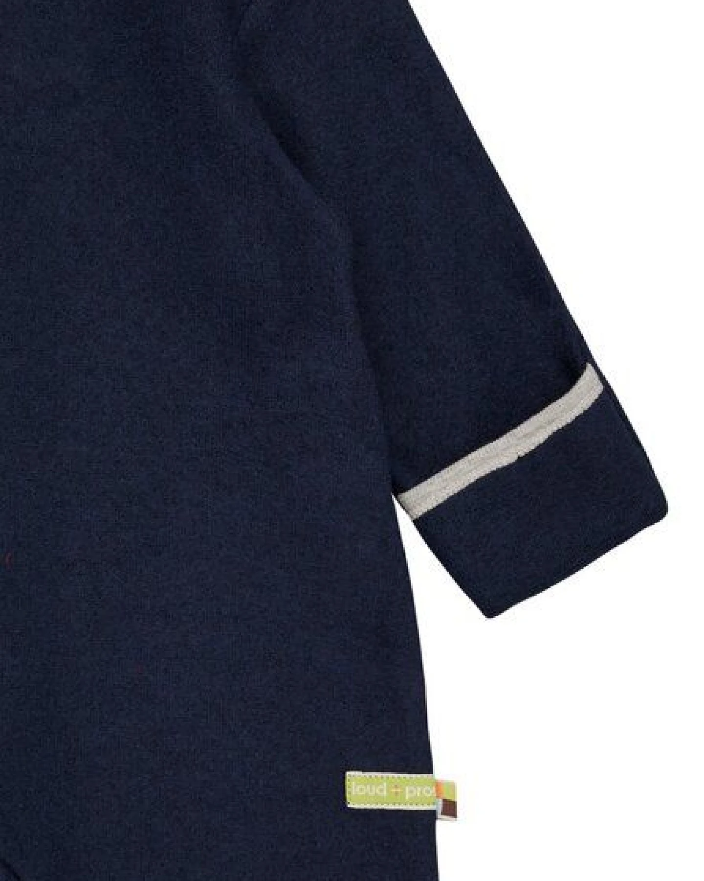 loud + proud Babys & Kinder Overall Wollwalk, GOTS-zertifiziert – Ansicht 4