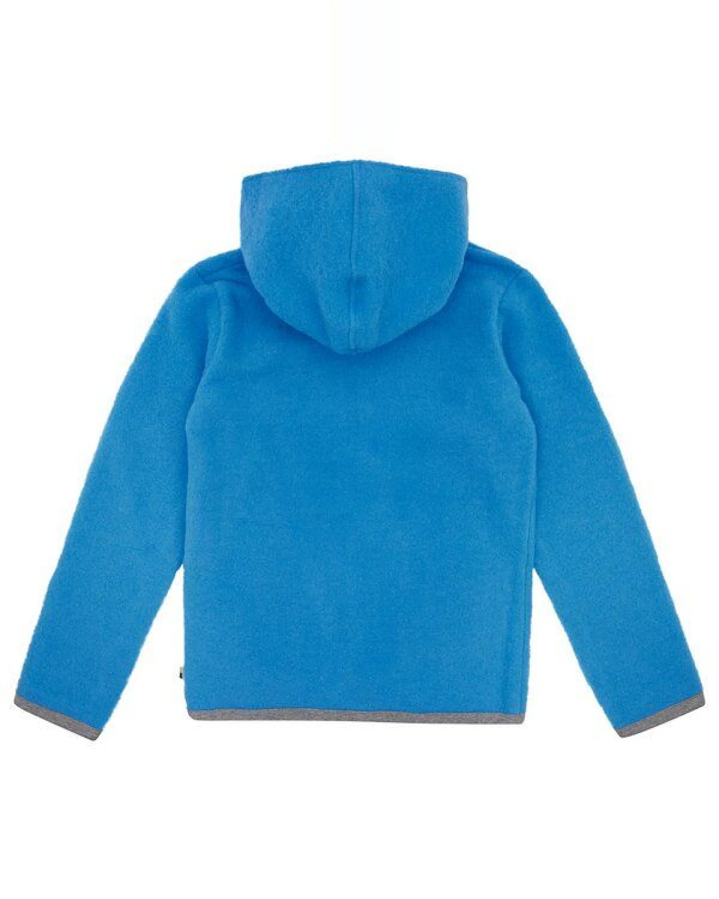 loud + proud Babys & Kinder Wollfleece-Jacke mit Kapuze, GOTS-zertifiziert – Ansicht 2