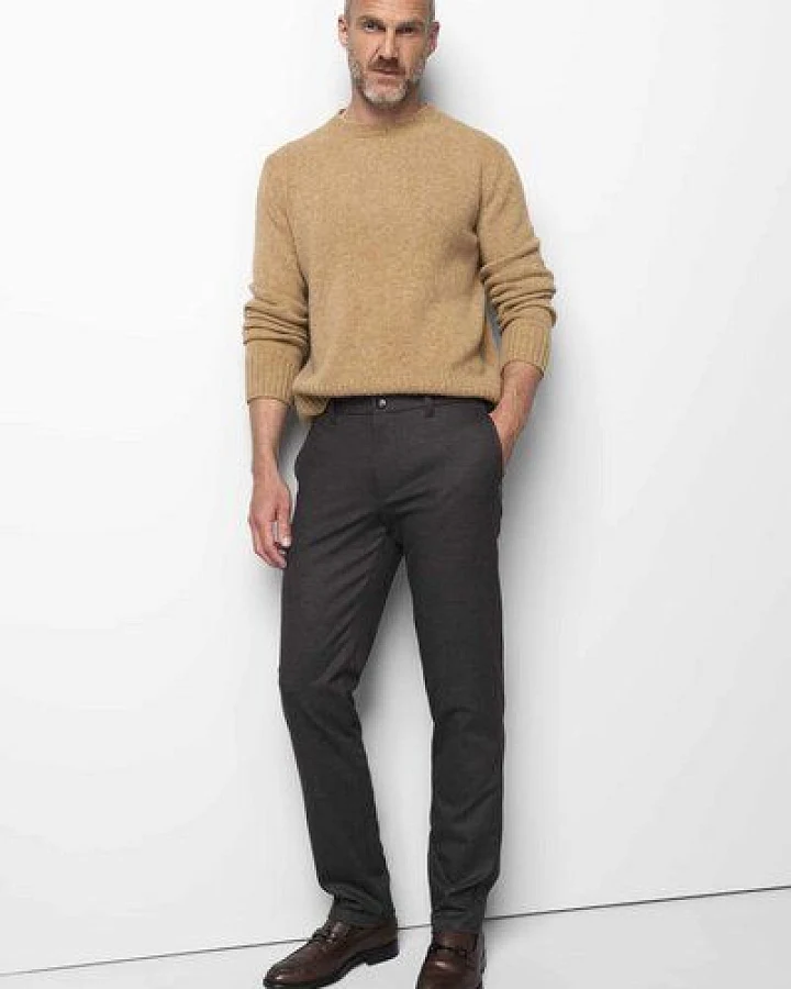 M 5 BY MEYER Chino mit Stretch Bund