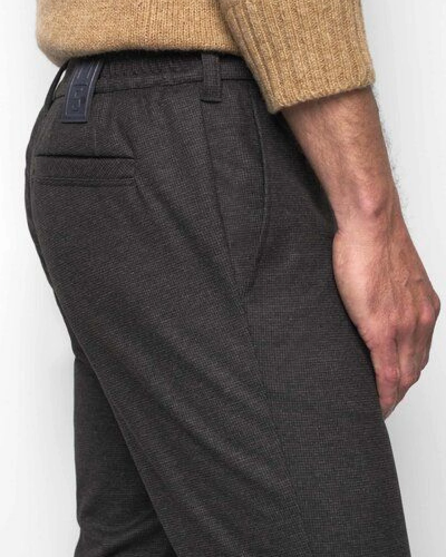 M 5 BY MEYER Chino mit Stretch Bund – Ansicht 4