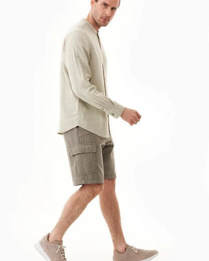 ORGANICATION Cargo-Shorts aus Bio-Baumwolle