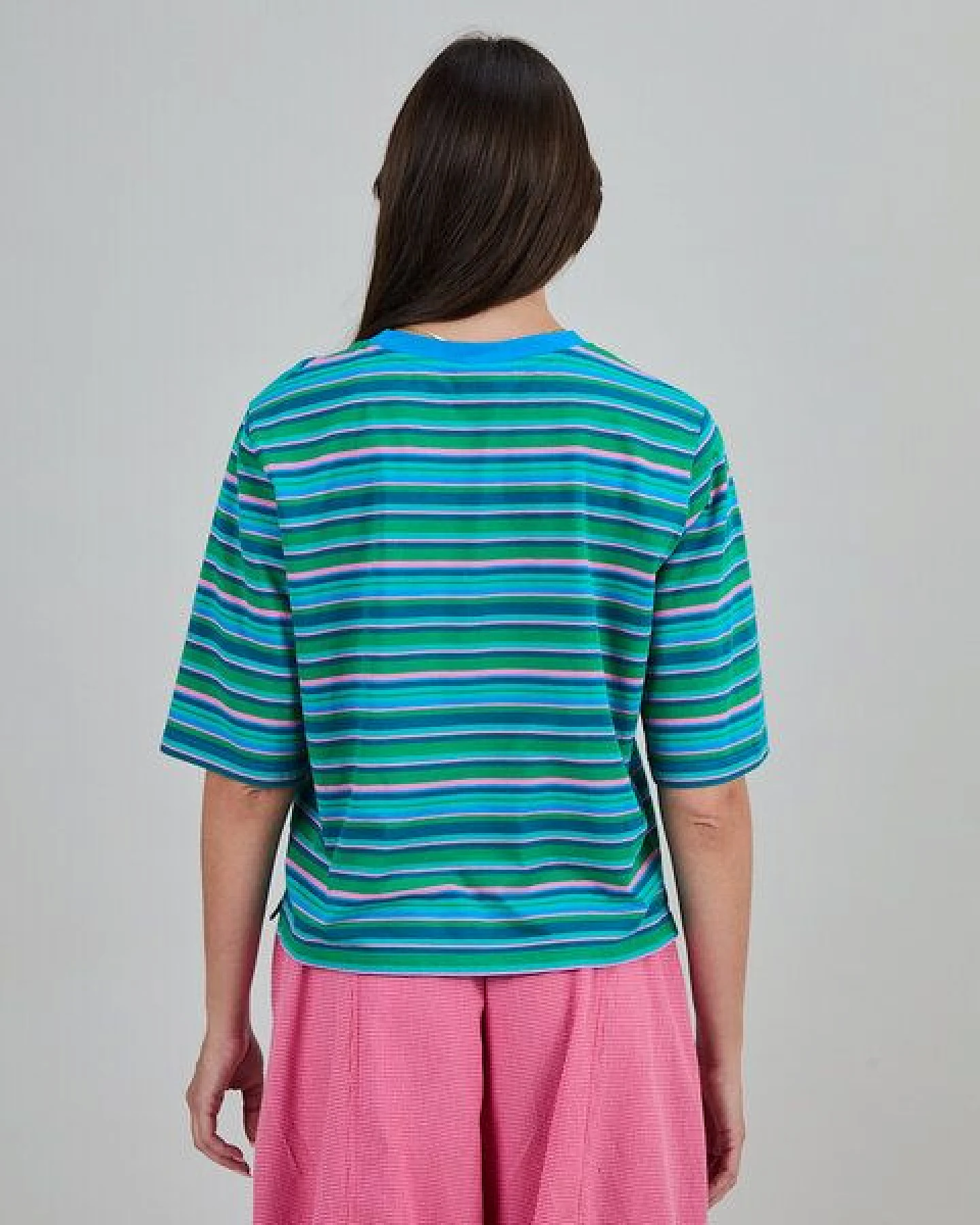 Brava Fabrics T-Shirt Stripes Boxy – Ansicht 2