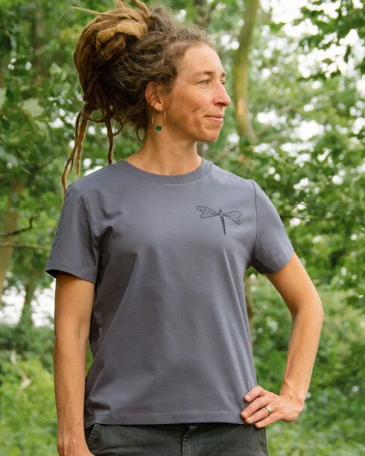 Cmig Libelle / Damen T-Shirt in blue grey XS-XXL