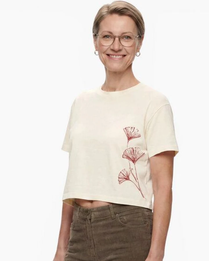 Life-Tree Modal Fairwear Shirt Women Ginkgo