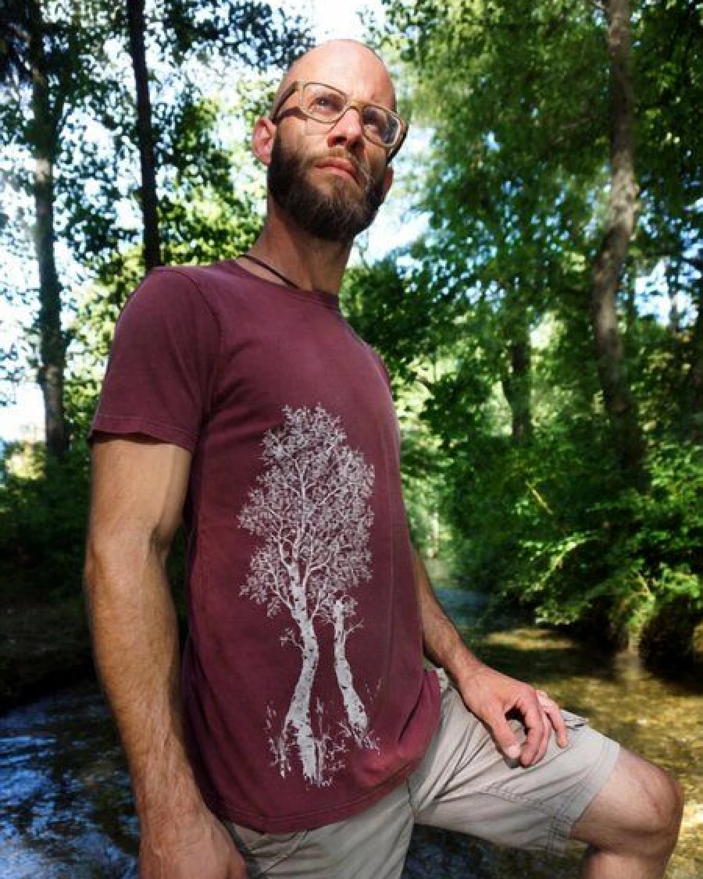 Life-Tree Organic Fairwear Shirt Men Birke – Ansicht 4