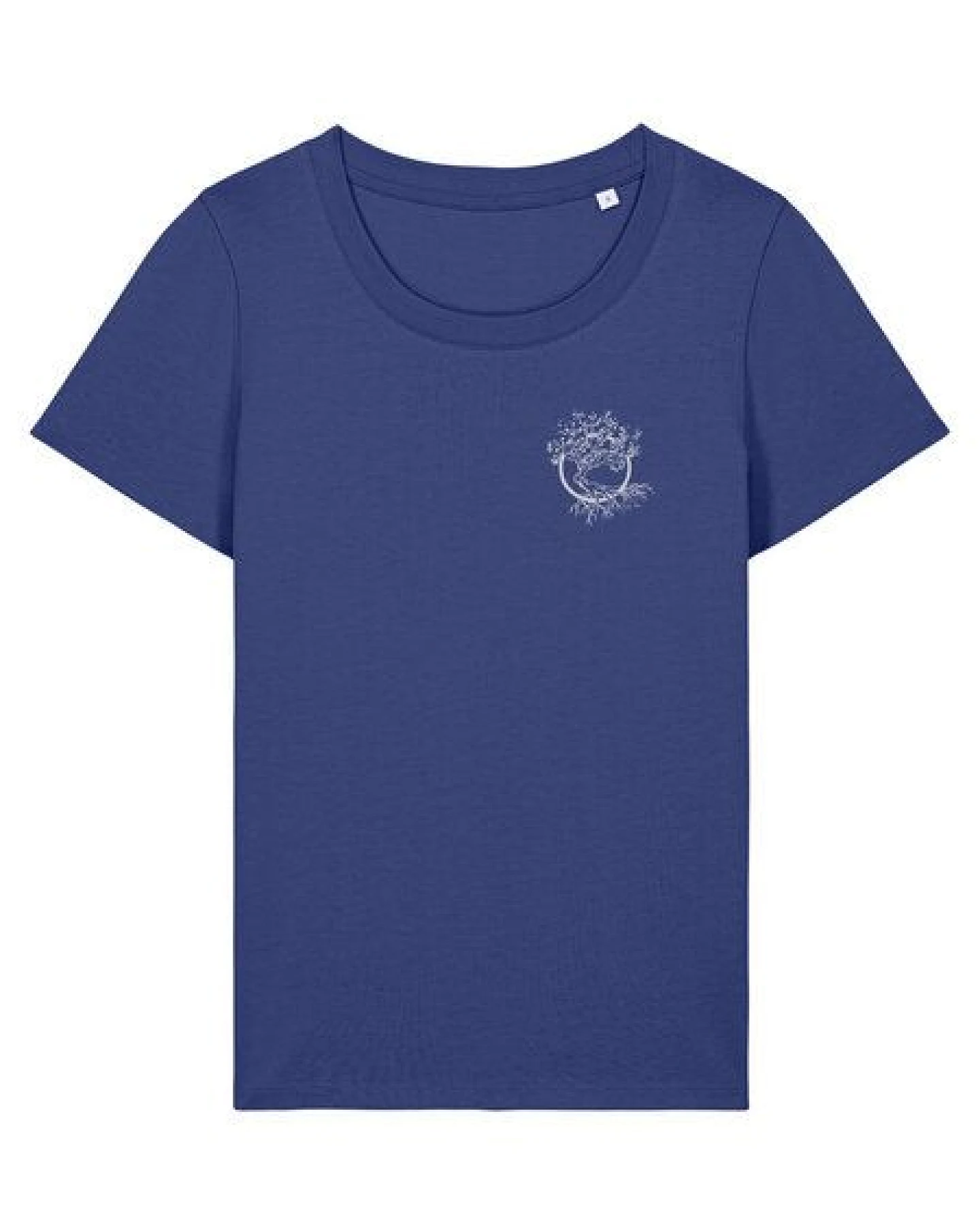 Life-Tree Organic Fairwear Shirt Women Logo Olive – Ansicht 3