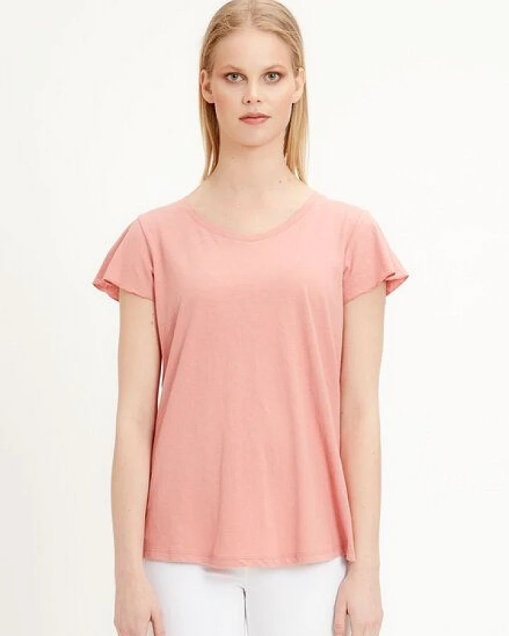 ORGANICATION T-Shirt aus Leinen Bio-Baumwolle Mix
